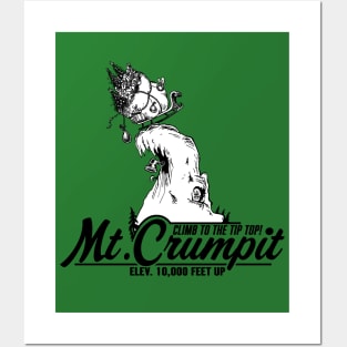 Mt Crumpit - Climb to the Tip Top! Posters and Art